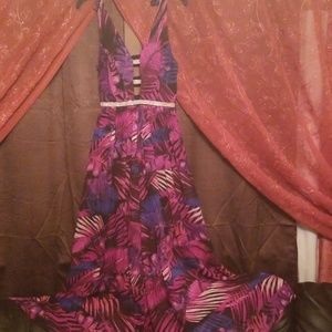 Beautiful multi colored sundress